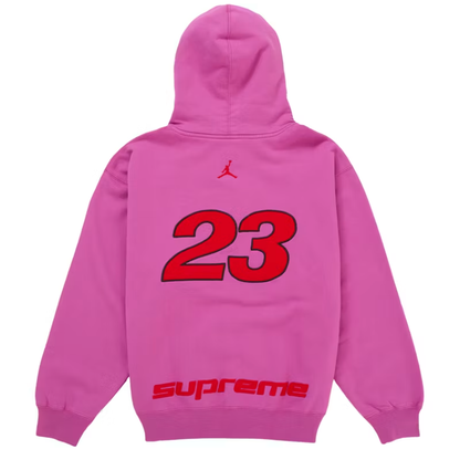 Supreme Jordan Hooded Sweatshirt (SS26) Pink