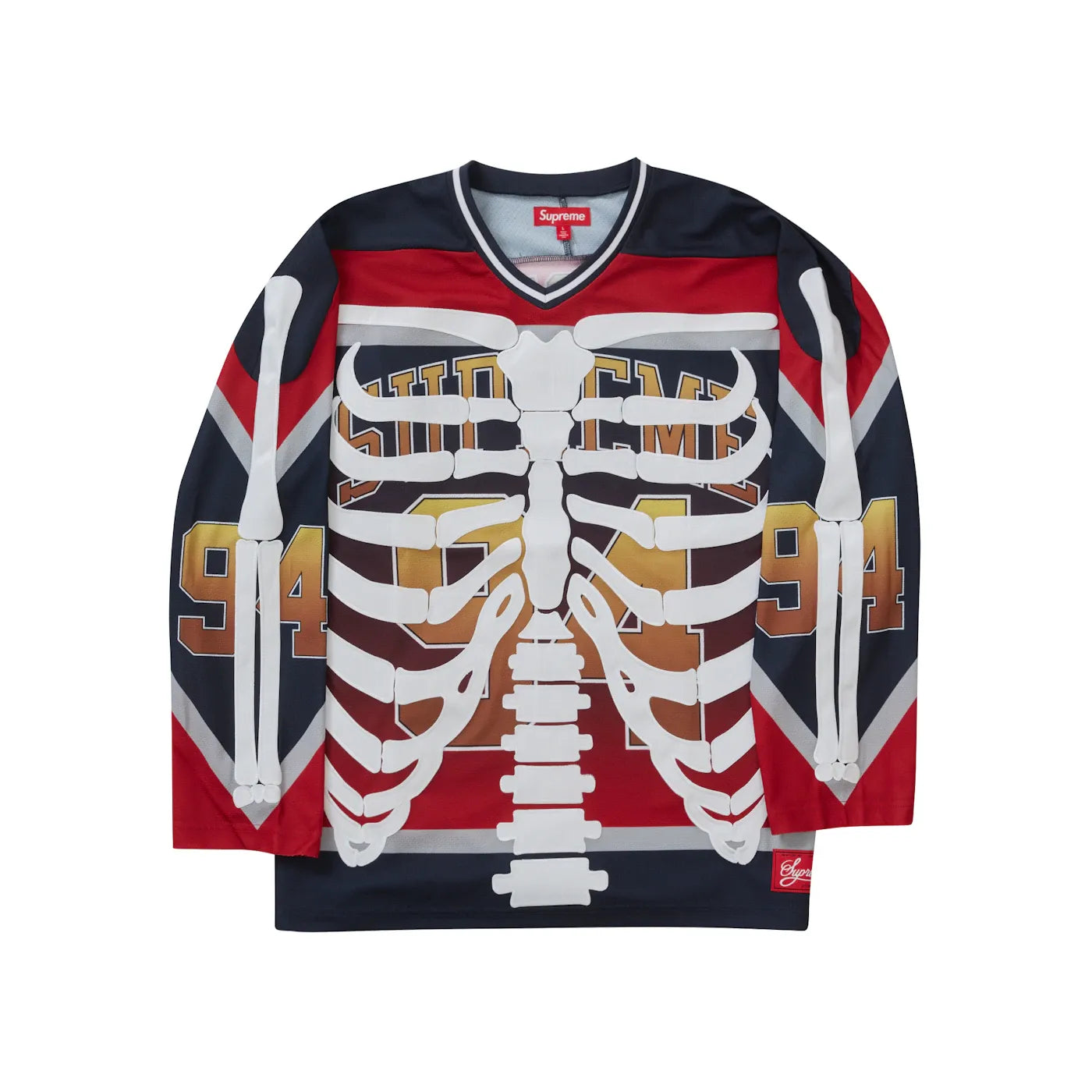 Supreme Bones Hockey Jersey Multicolor