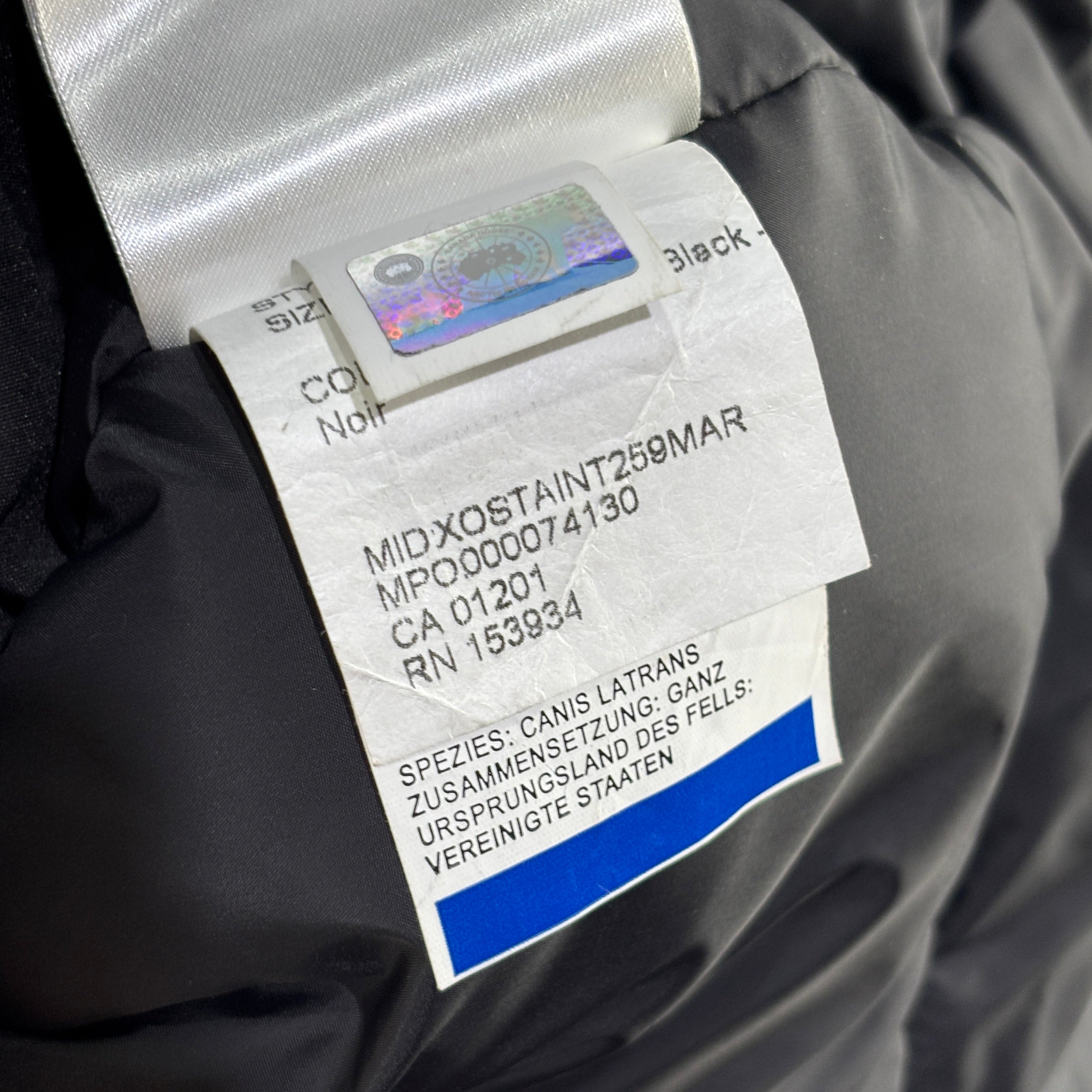 Canada Goose Expedition Parka Black