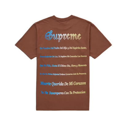 Supreme Grim Reaper Tee Brown