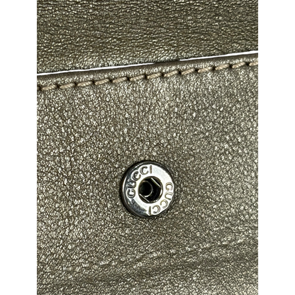 Gucci Brown GG Imprime PVC Bifold Wallet
