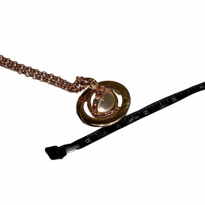 Vivienne Westwood Rose Gold Small Orb Pendant Necklace