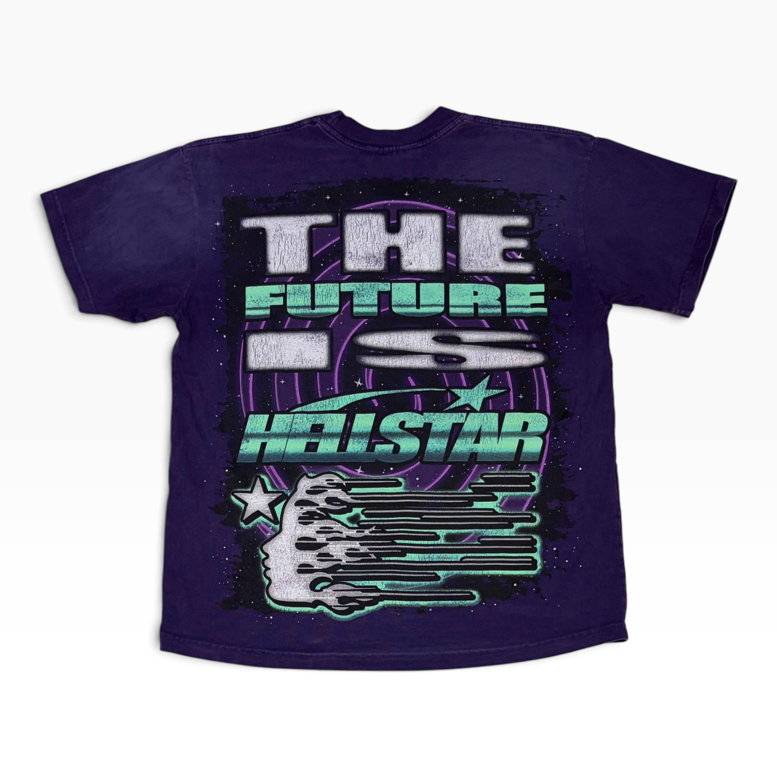 Hellstar Goggles T-Shirt Purple