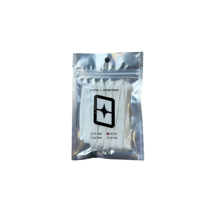 CACHE x Sneaker Freaks 9mm Flat Laces 55" White