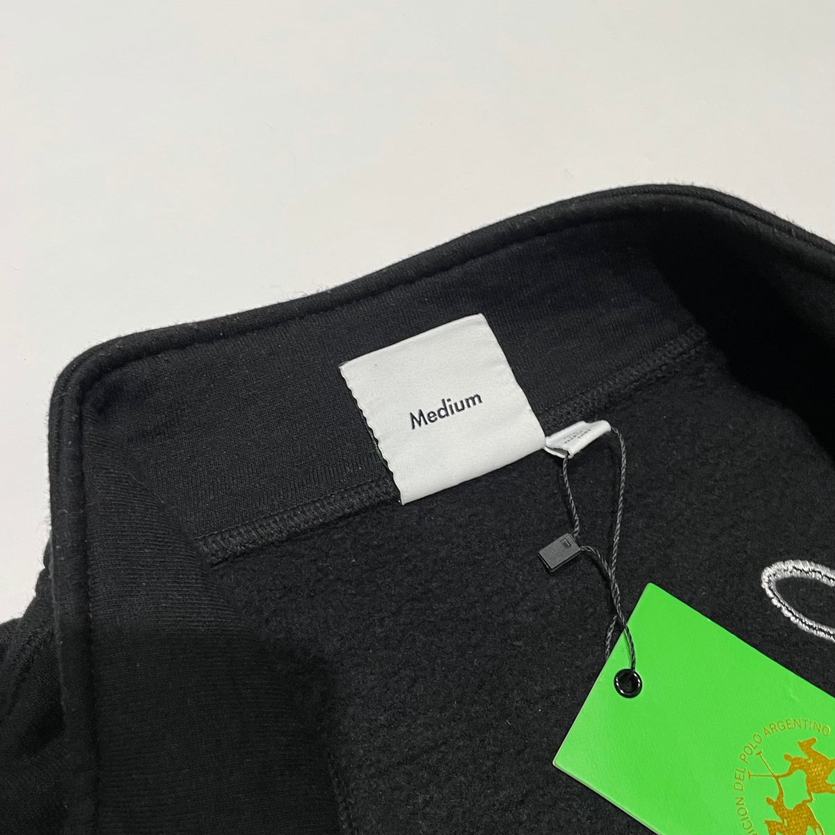 Supreme La Martina Zip Up Sweatshirt Black