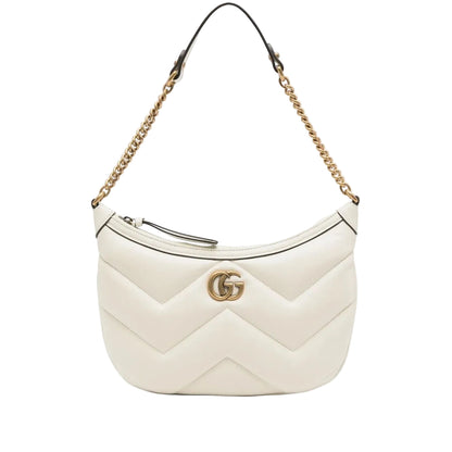 Gucci GG Marmont Small Shoulder Bag White