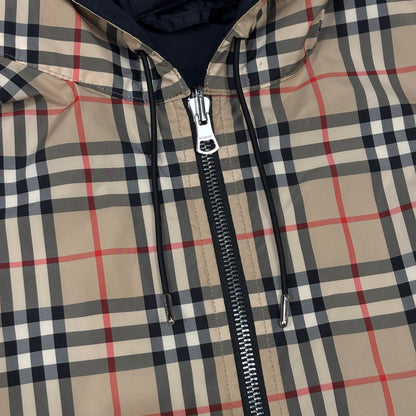 Burberry Check Reversible Jacket Black