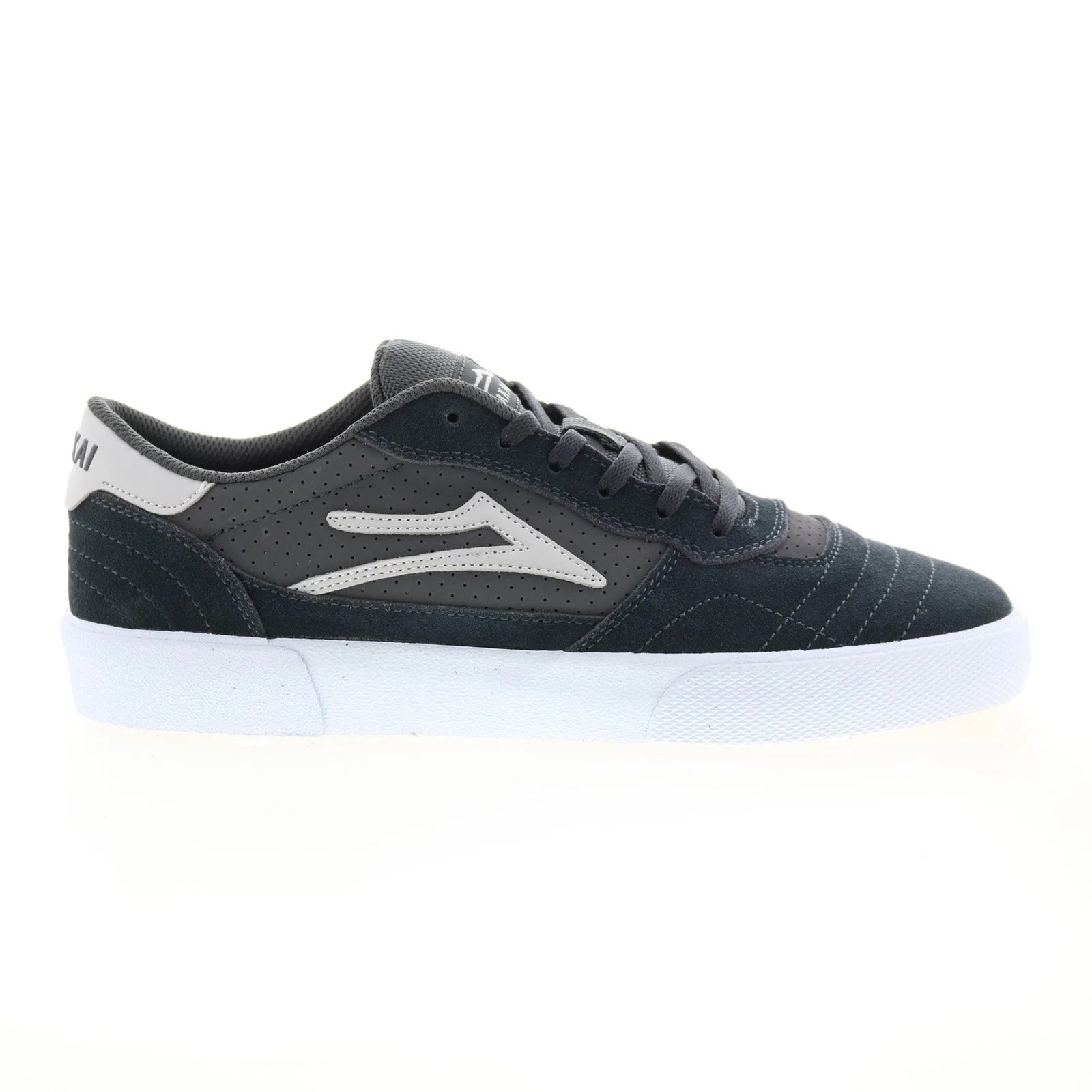 Lakaii Cambridge Sneakers Charcoal/White Suede