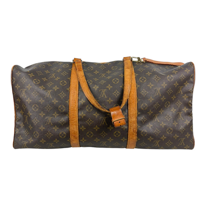 Louis Vuitton Monogram Keepall 55 Brown