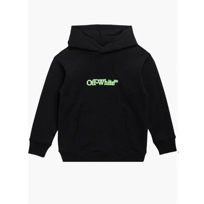 Off-White Kid's Glow in the Dark Hoodie Black