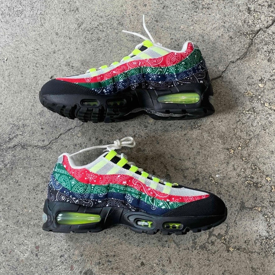 Nike Air Max 95 OG Big Bubble Neon Paisley Bandana