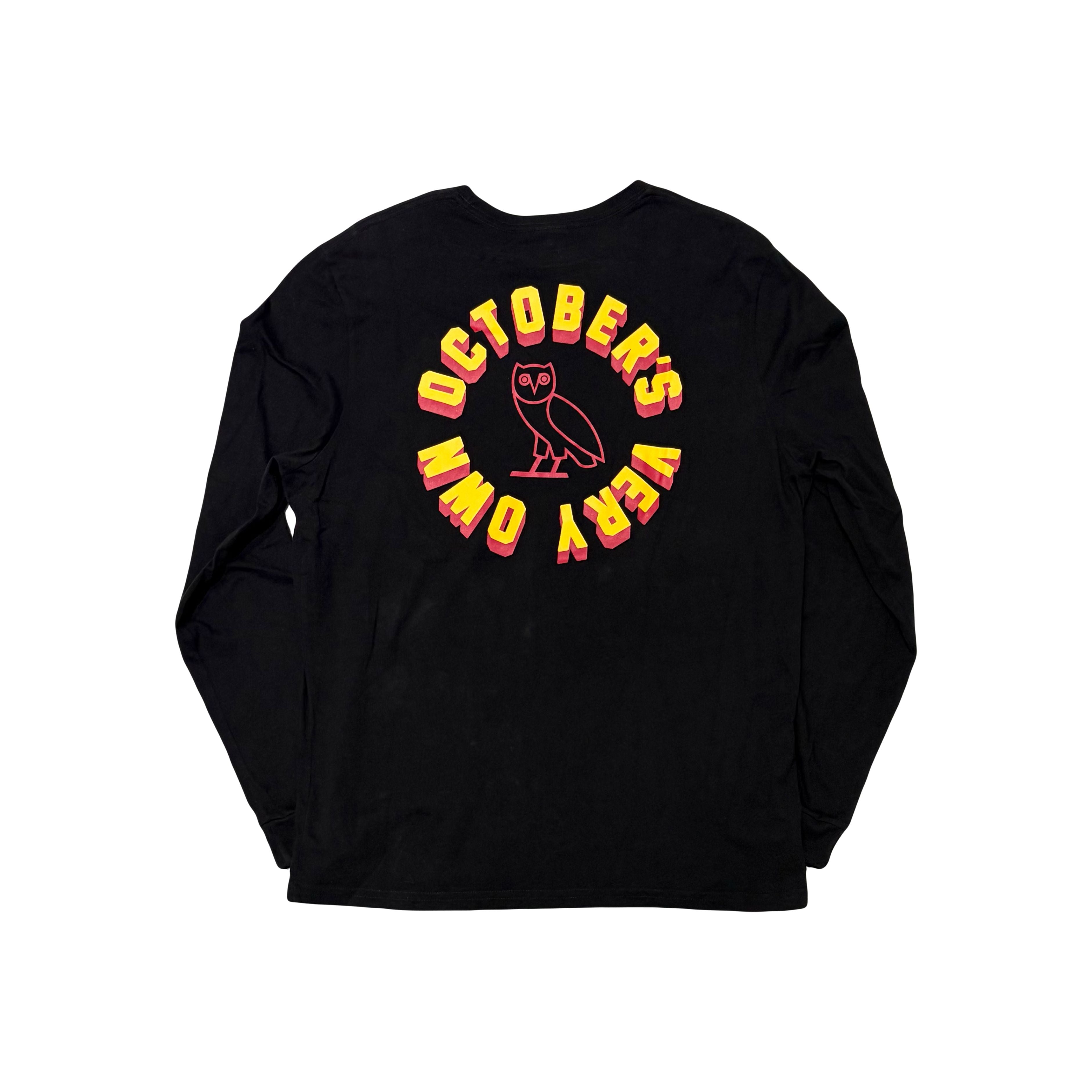 OVO October Firm LS Shirt Black