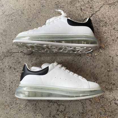 Alexander McQueen Oversized Clear Sole Black