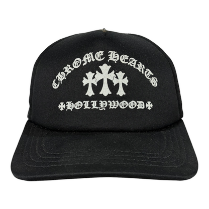 Chrome Hearts King Taco Trucker Hat Black/White