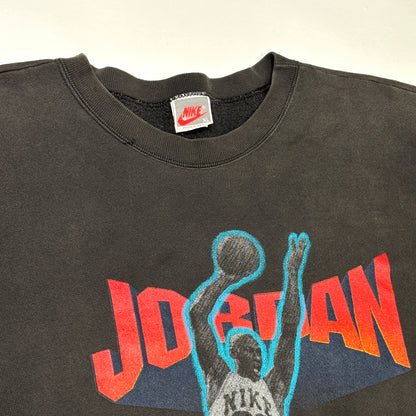 90's Nike Jordan Crewneck Black