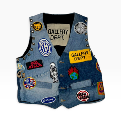 Gallery Dept. Rotten Gilet Patchwork Vest