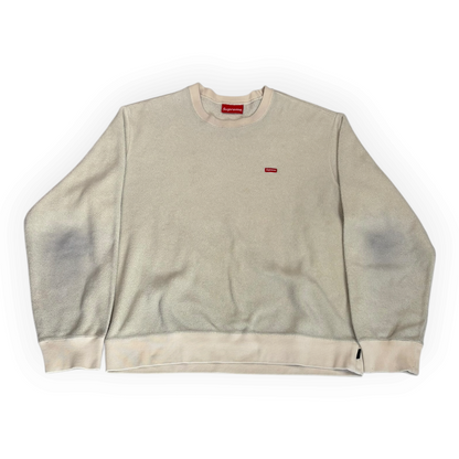 Supreme Polartec Small Box Crewneck Natural