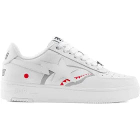 A Bathing Ape Bape Sta Low #2 Shark White