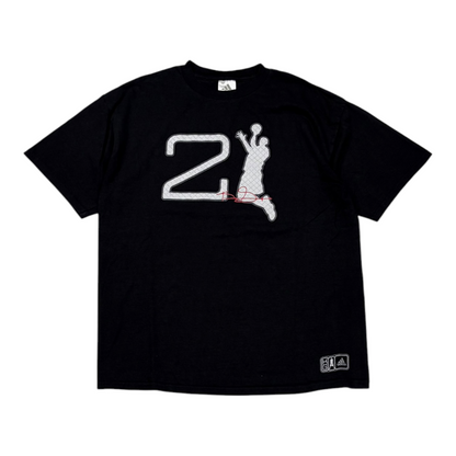 Y2K Adidas Kevin Garnett Tee Black