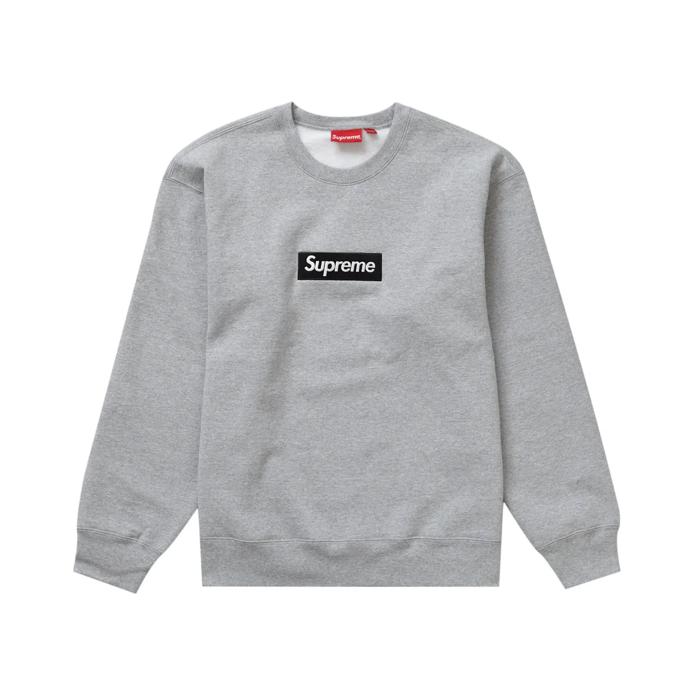 Supreme Box Logo Crewneck (FW22) Heather Grey