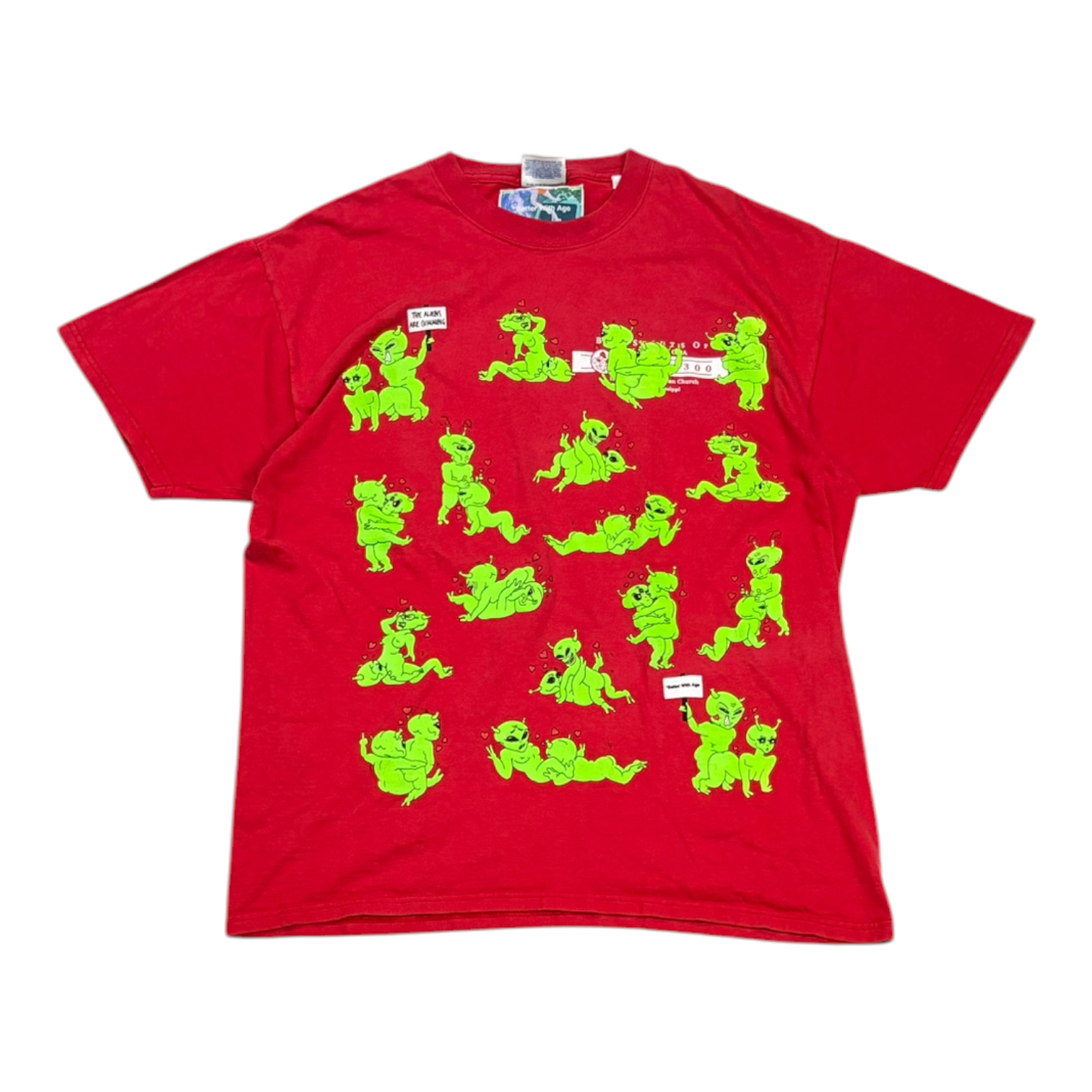 Better With Age Are 69 Tee Red