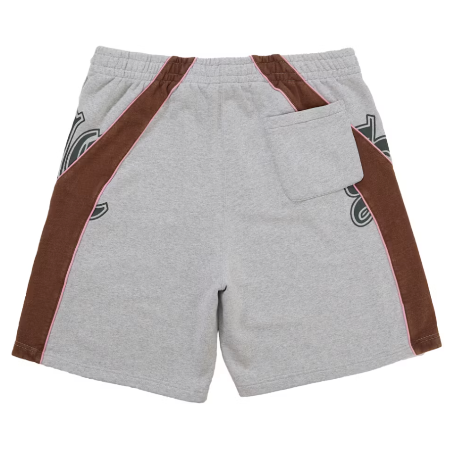 Supreme Paneled Sweatshort Heather Grey