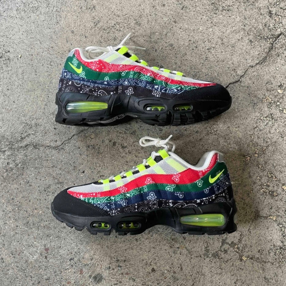Nike Air Max 95 OG Big Bubble Neon Paisley Bandana