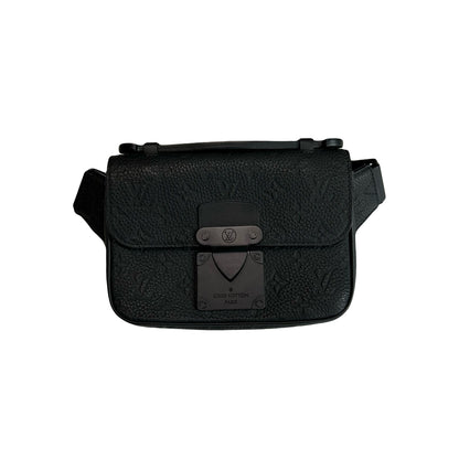 Louis Vuitton S-Lock Sling Bag Black