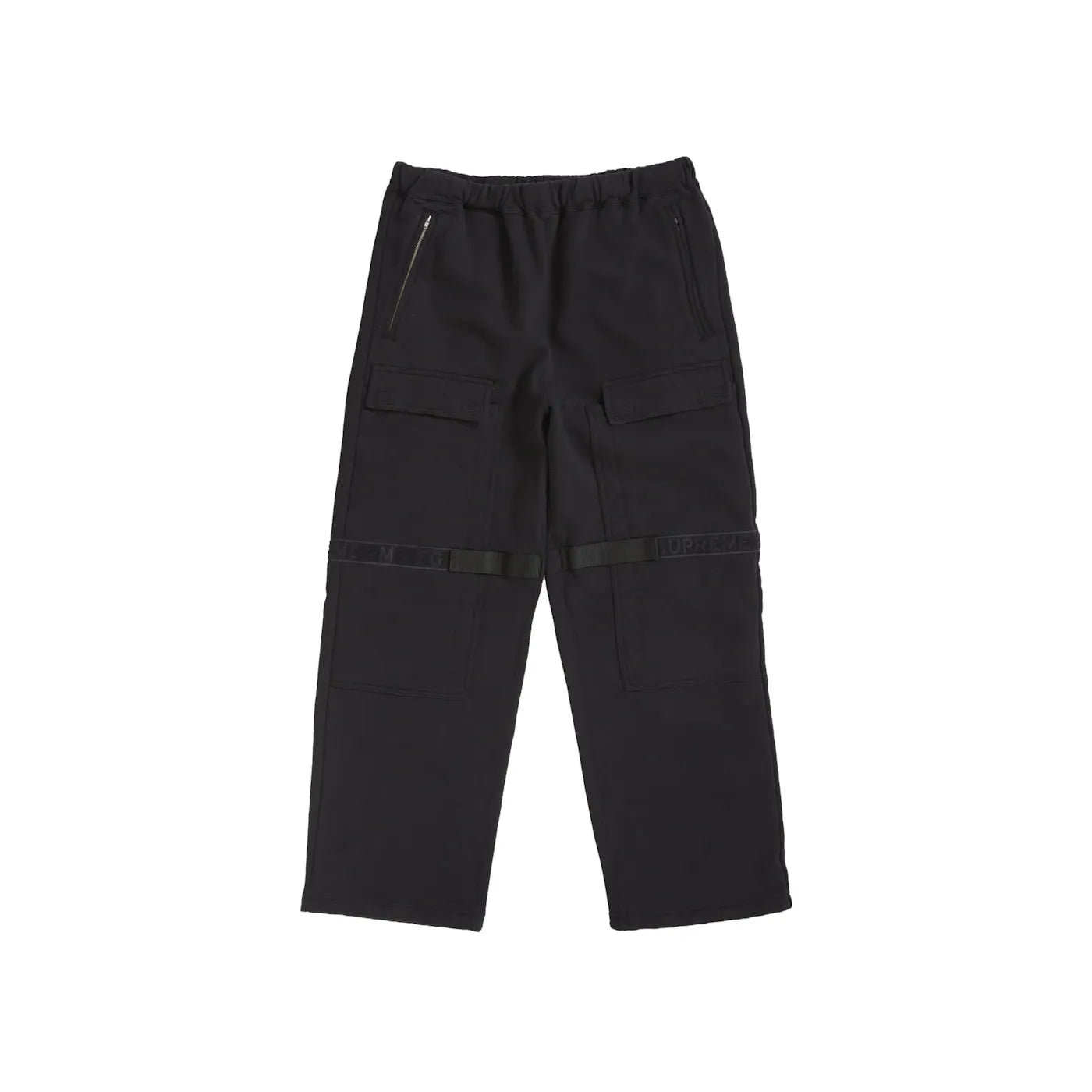 Supreme Marithé + François Girbaud Shuttle Tape Cargo Sweatpant Black