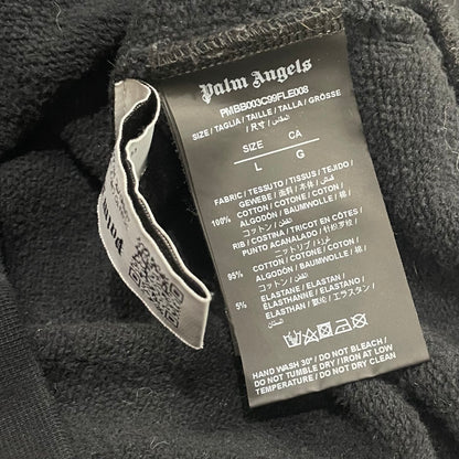 Palm Angels Las Vegas Sprayed Hoodie Black/White