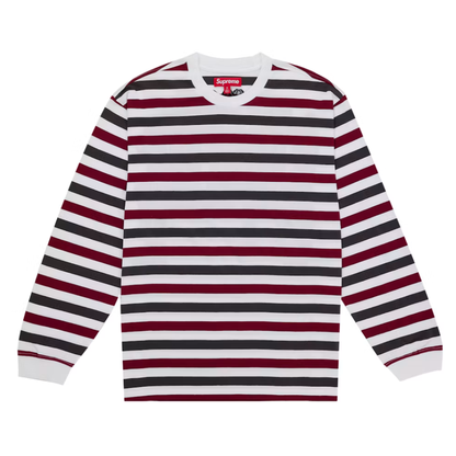 Supreme Intarsia L/S Top Stripe
