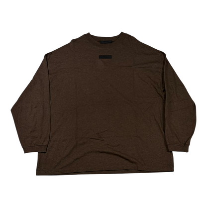 Fear of God Essentials LS Tee Heather Wood