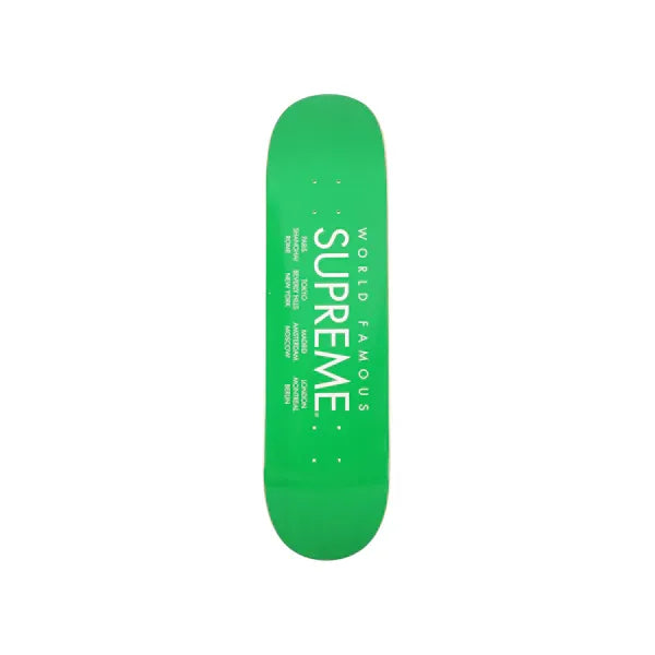 Supreme International Skateboard Deck Green