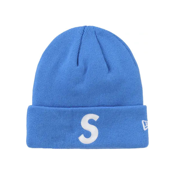 Supreme New Era S Logo Beanie (FW24) Blue