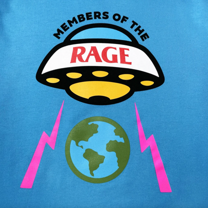Members of The Rage Logo Long Sleeve Turquoise