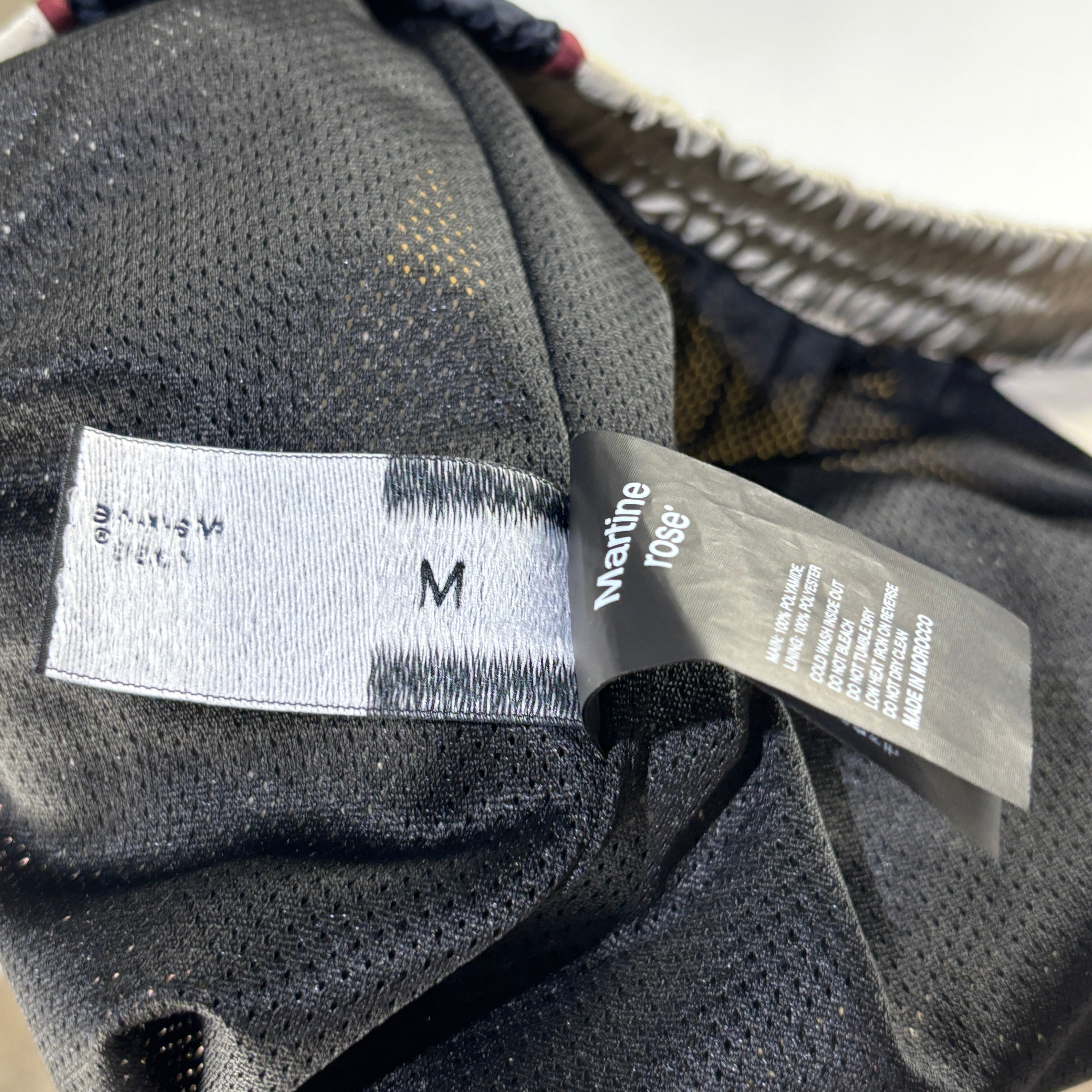 Martine Rose Hockey Track Pants Natural