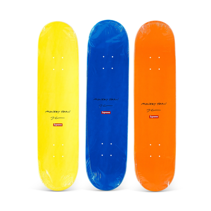 Supreme x Jeff Koons Monkey Train Skateboard (Set of 3)
