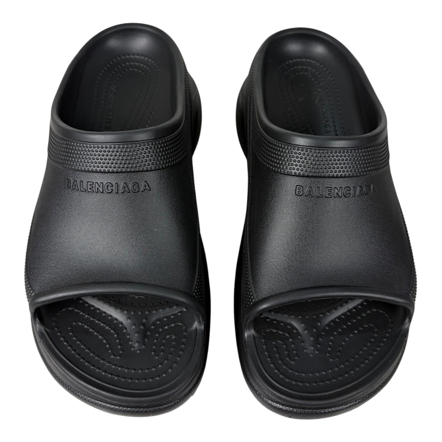 Balenciaga x Crocs Pool Slide Sandals Black