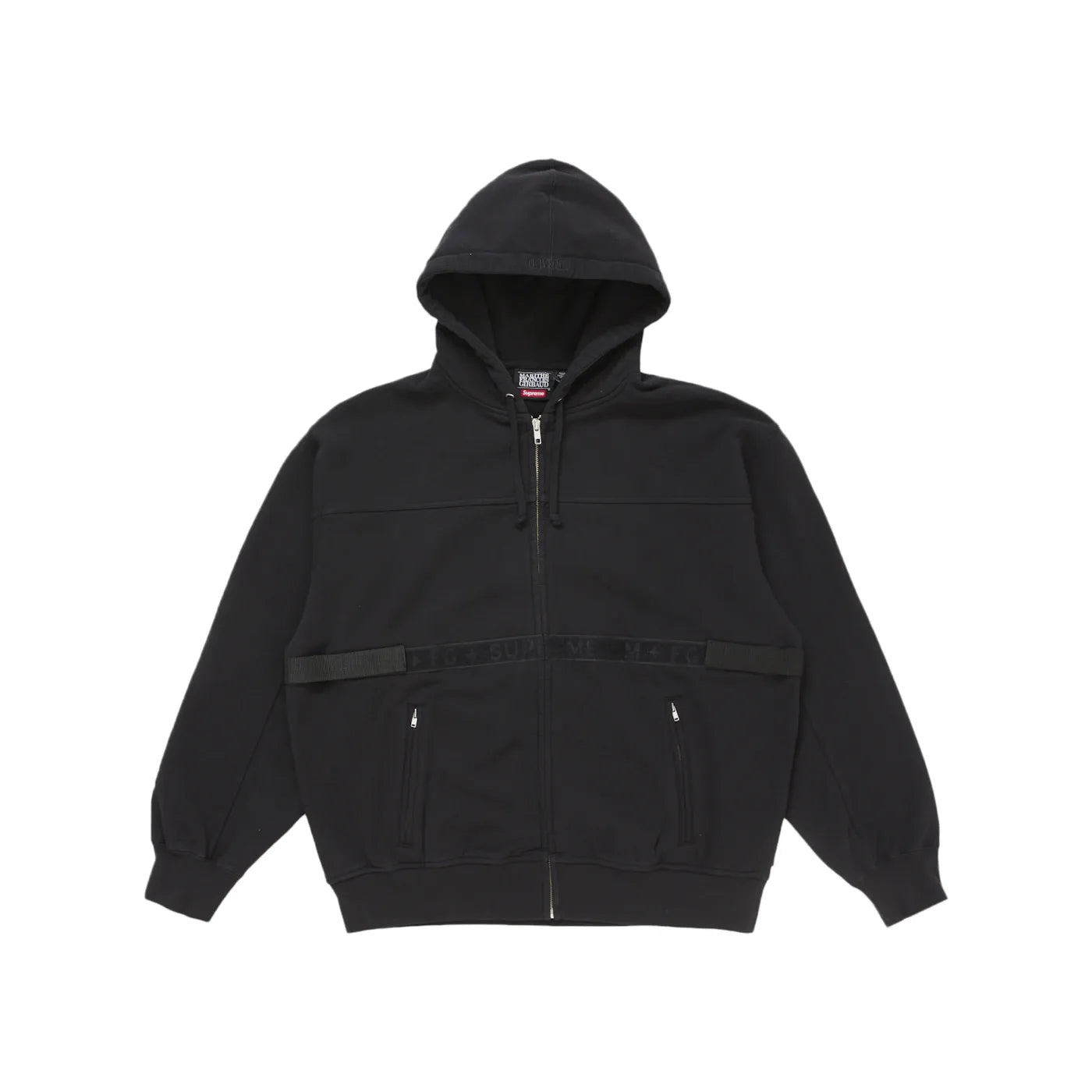 Supreme Marithé + François Girbaud Zip Up Hooded Sweatshirt Black