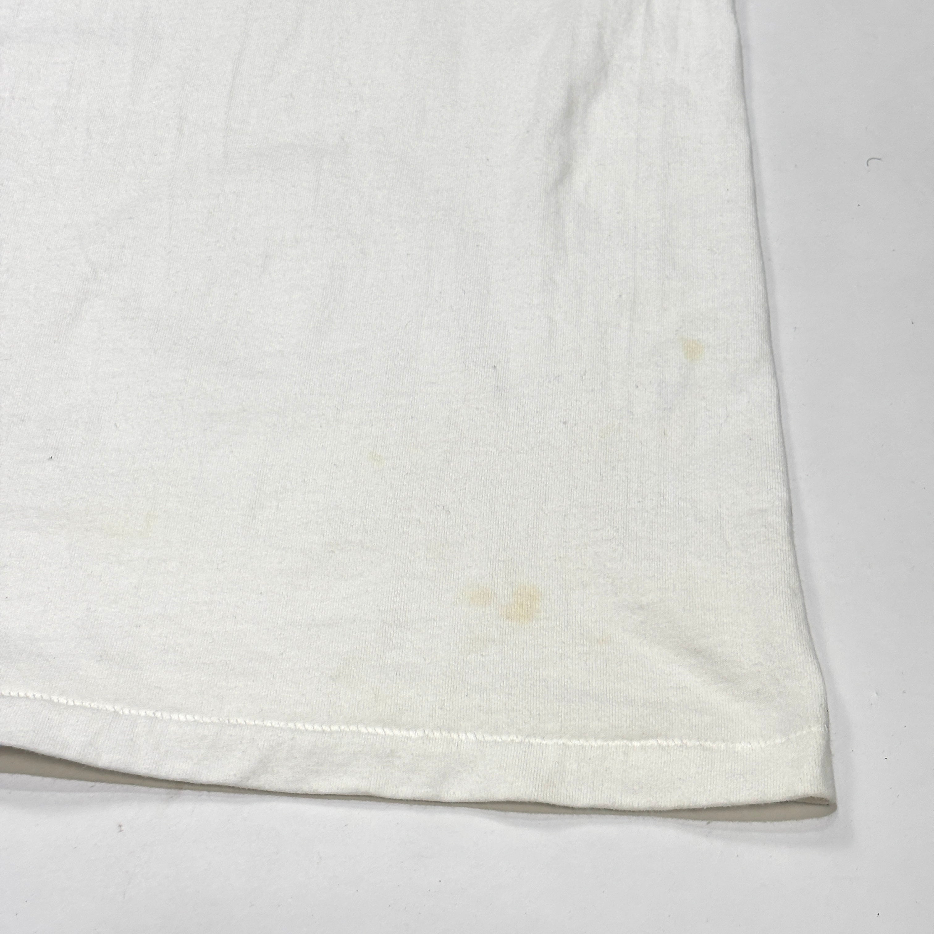 BAPE High Tone Bleach General Made Tee White