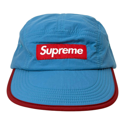 Supreme Nylon Soft Bill Camp Cap Blue