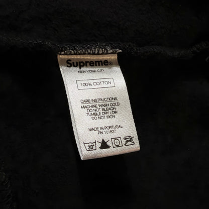 Supreme Comme des Garcons SHIRT Split Box Logo Hooded Sweatshirt Black