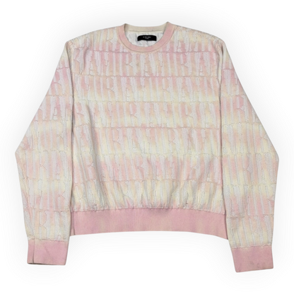Amiri Repeat Sweater Pink