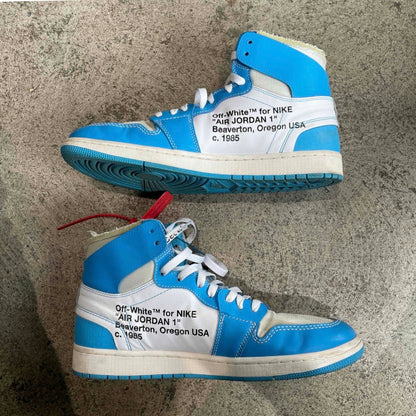 Jordan 1 Retro High Off-White University Blue