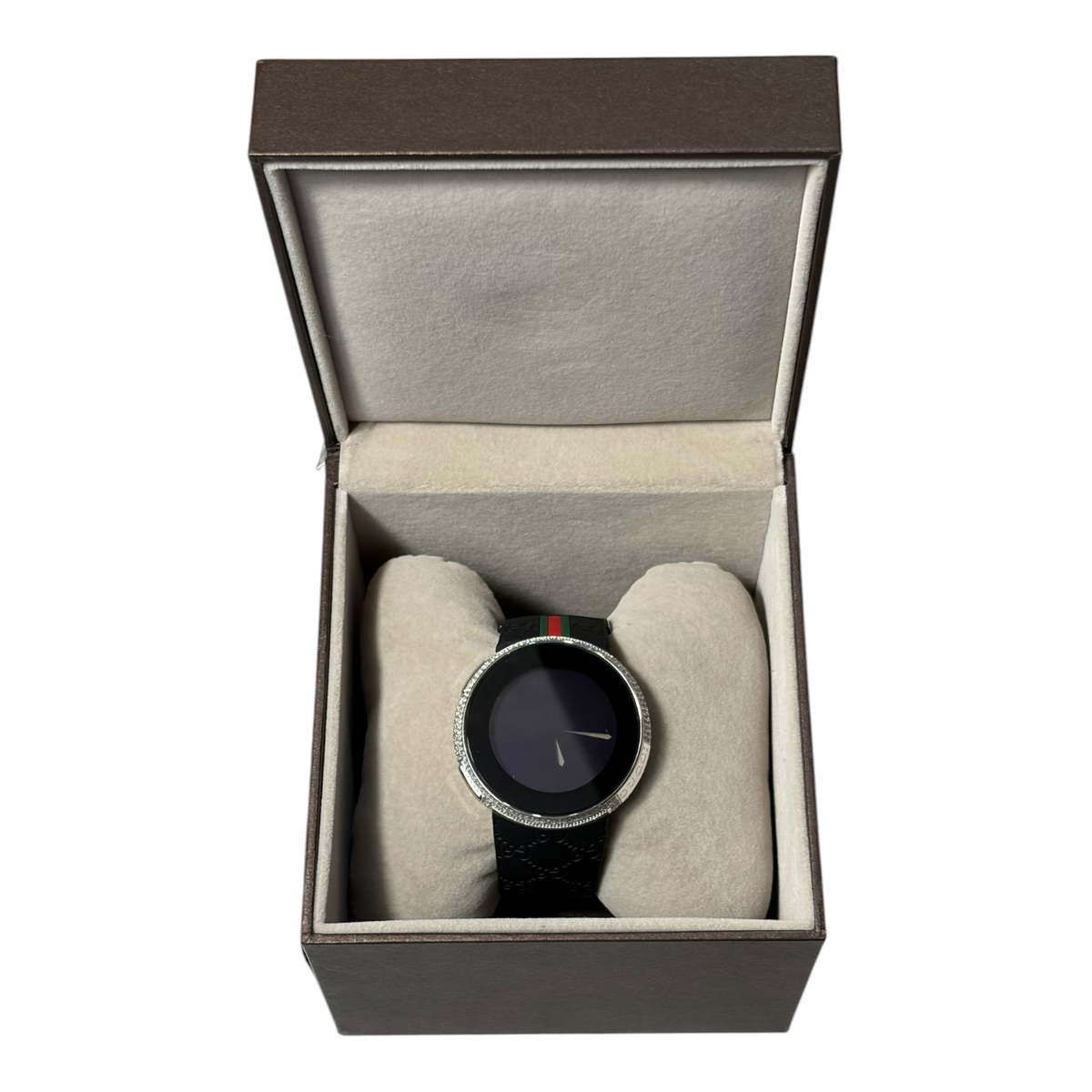 Gucci Custom Diamond I-Gucci Digital Watch 114-2