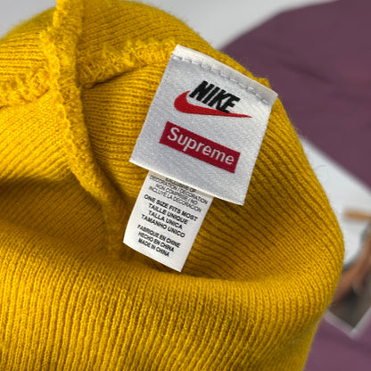 Supreme Nike Beanie Mustard