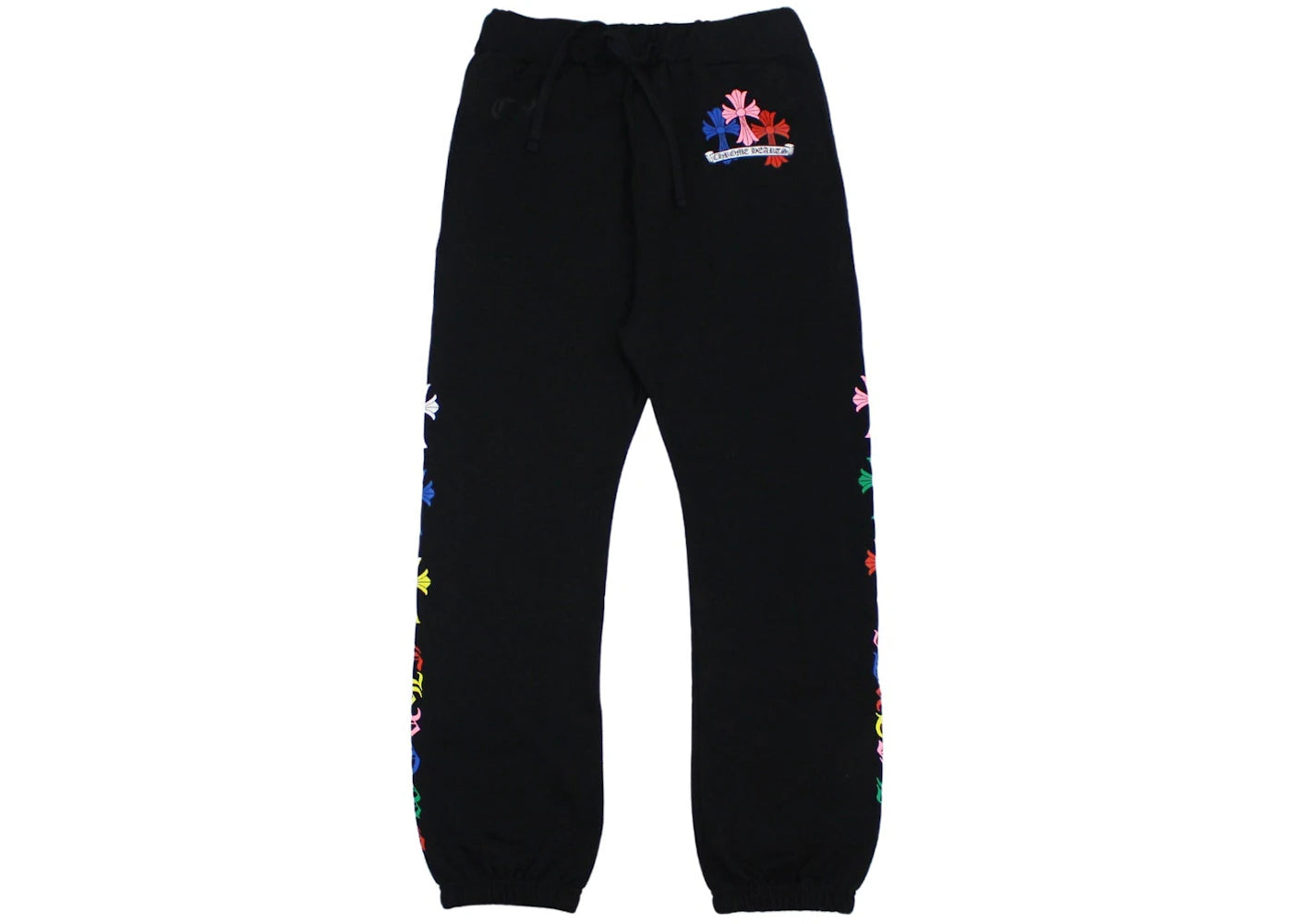 Chrome Hearts Multicolor Cross Sweatpants Black