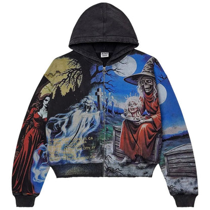 Vale Forever Ether Zip Up Black