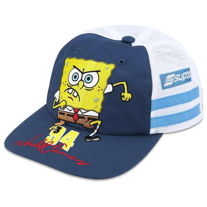 Supreme SpongeBob Jeff Hamilton Mesh Back 6-Panel Navy