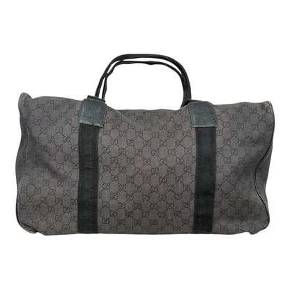 Gucci Dark Grey Vintage Canvas Duffle